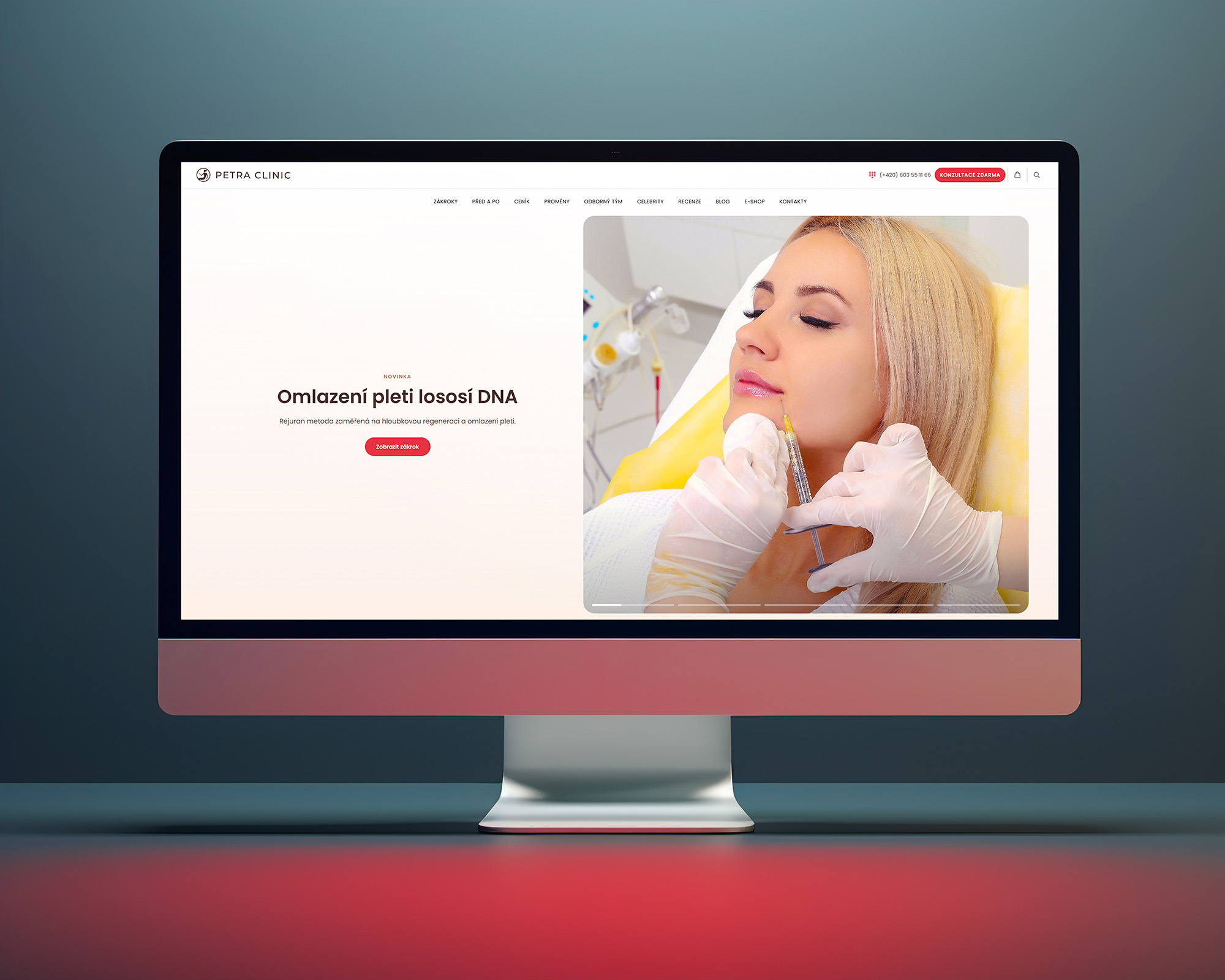 Petra Clinic Homepage